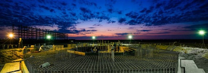 Освещение строительной площадки