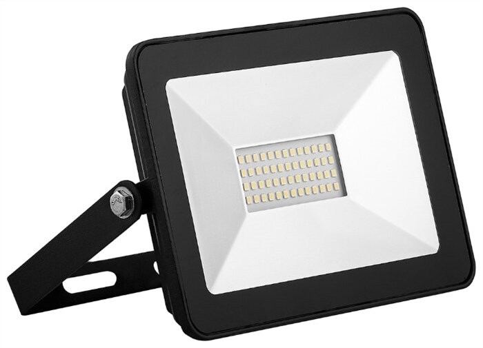 Прожектор светодиодный 30 Вт Saffit SFL90-30 (IP65 4000K черный)