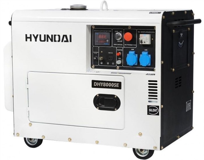 Дизельный Генератор Для Частного Дома 10 Квт Hyundai dhy6000le