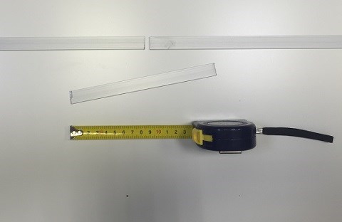 Замеряем стены и нарезаем LED радиаторы