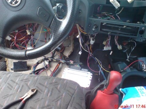 Схема Электрооборудования Ваз 21099 Инжектор Высокая Панель Высокая панель