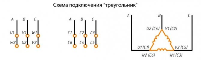 Соединение Обмоток Трехфазного Генератора Звездой и Треугольником Тип соединения звезда-треугольник