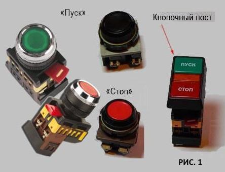 кнопка пуск стоп 