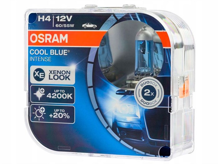 Osram H4 4200 K Cool Blue Intense