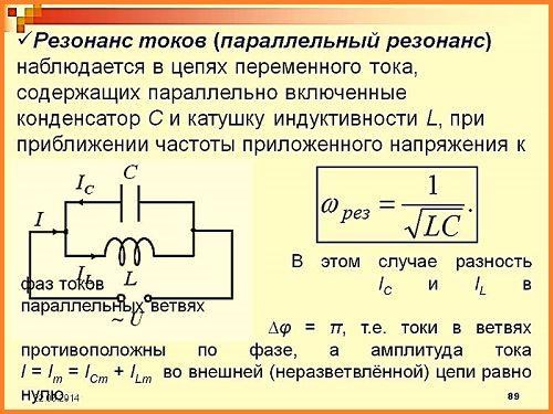 Резонанс тока