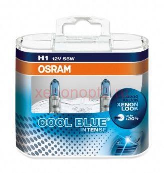 Галогеновые лампы OSRAM COOL BLUE INTENSE H1