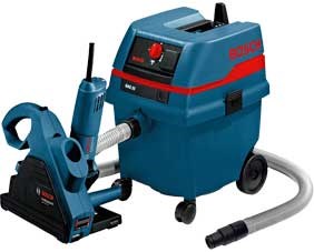 Штроборез Bosch GNF 35 CA с пылесосом Bosch GAS 25 в аренду