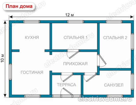 план дома